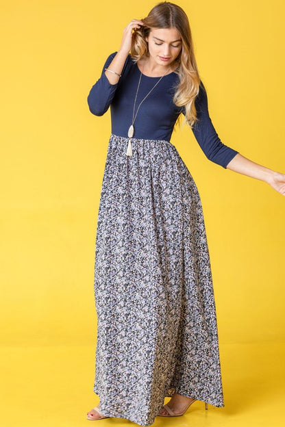 Ditsy Floral Maxi Dress