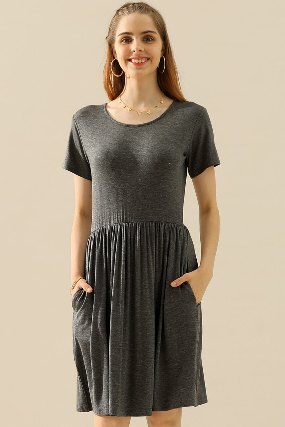 Comfy Dress with Pockets