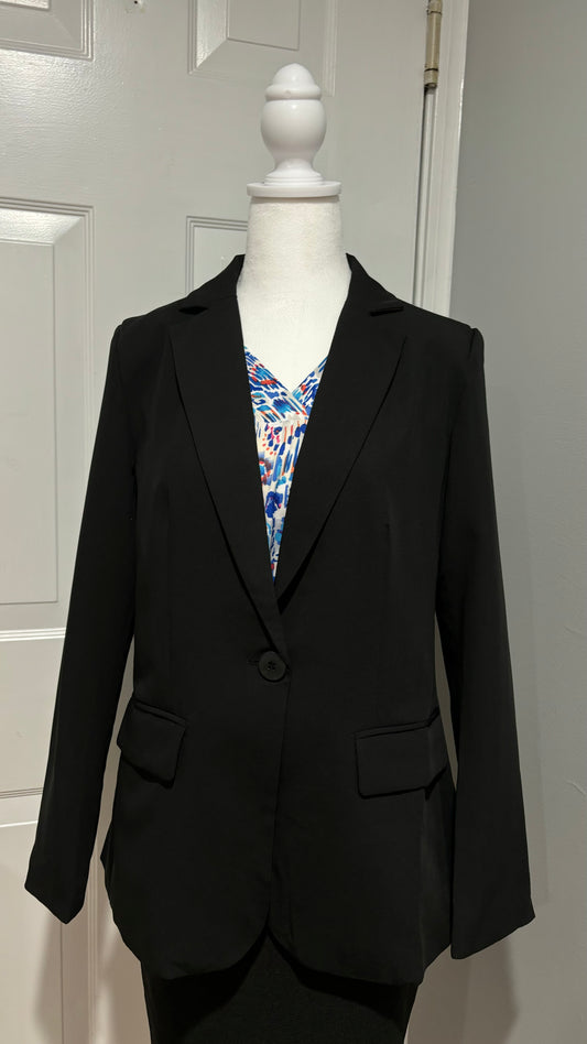 Women’s Classic Business Black Blazer