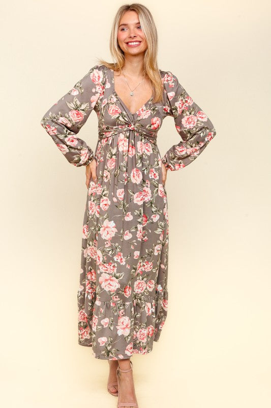 Floral Dress With Pockets