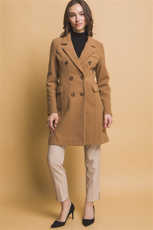 Love Tree Camel Coat