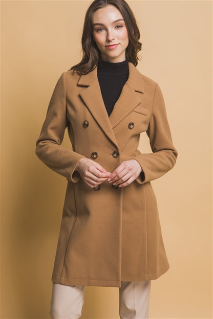 Love Tree Camel Coat