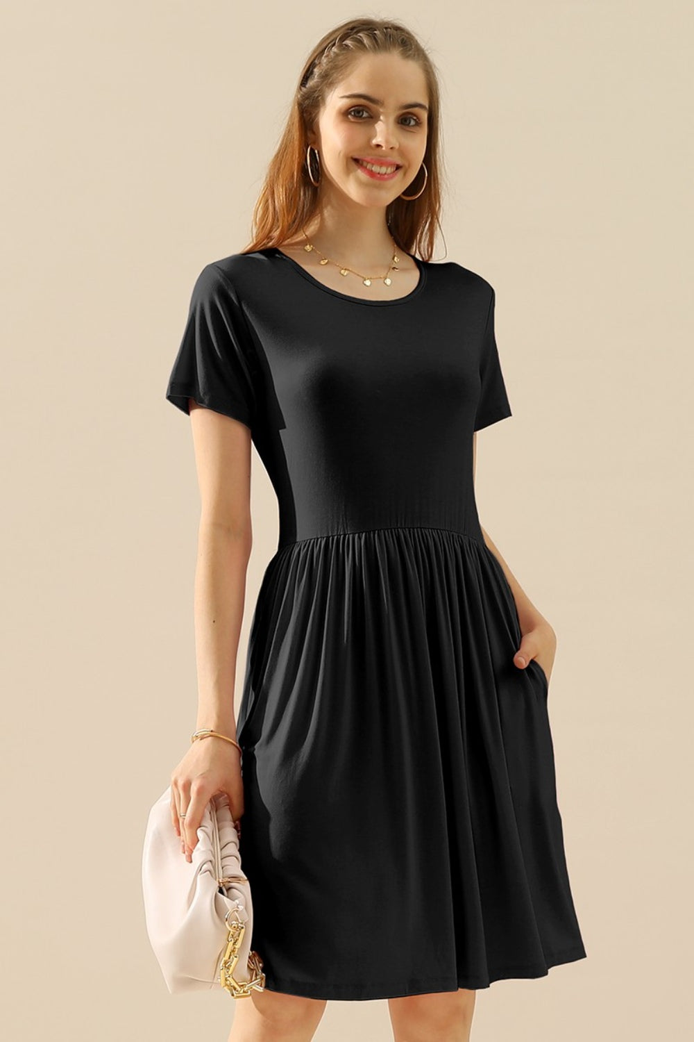 Comfy Dress with Pockets