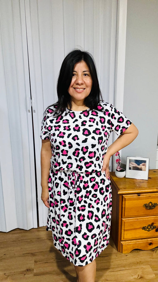 Comfy Leopard Dress