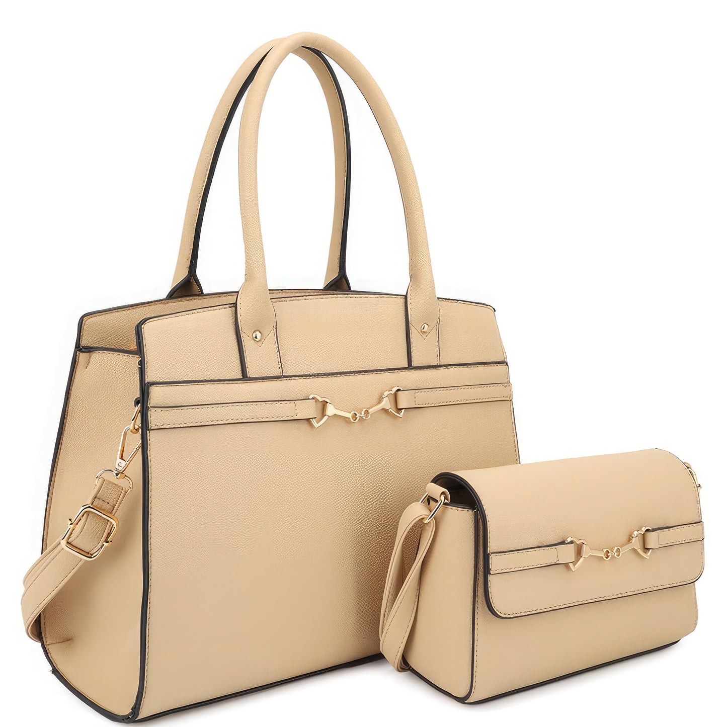 Satchel With Crossbody Bag Set