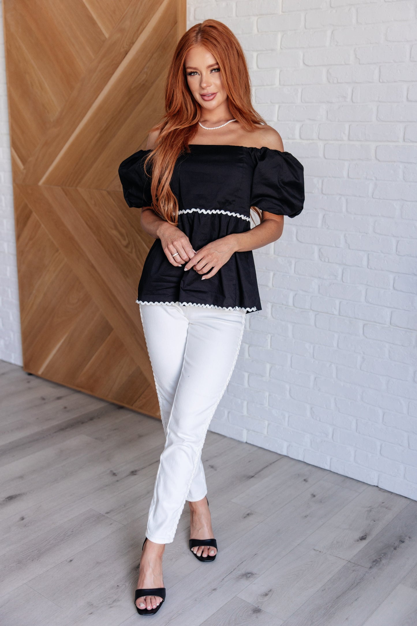 Grace Balloon Sleeve Blouse