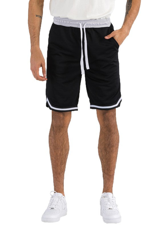 Solid Athletic Basketball Sports Shorts