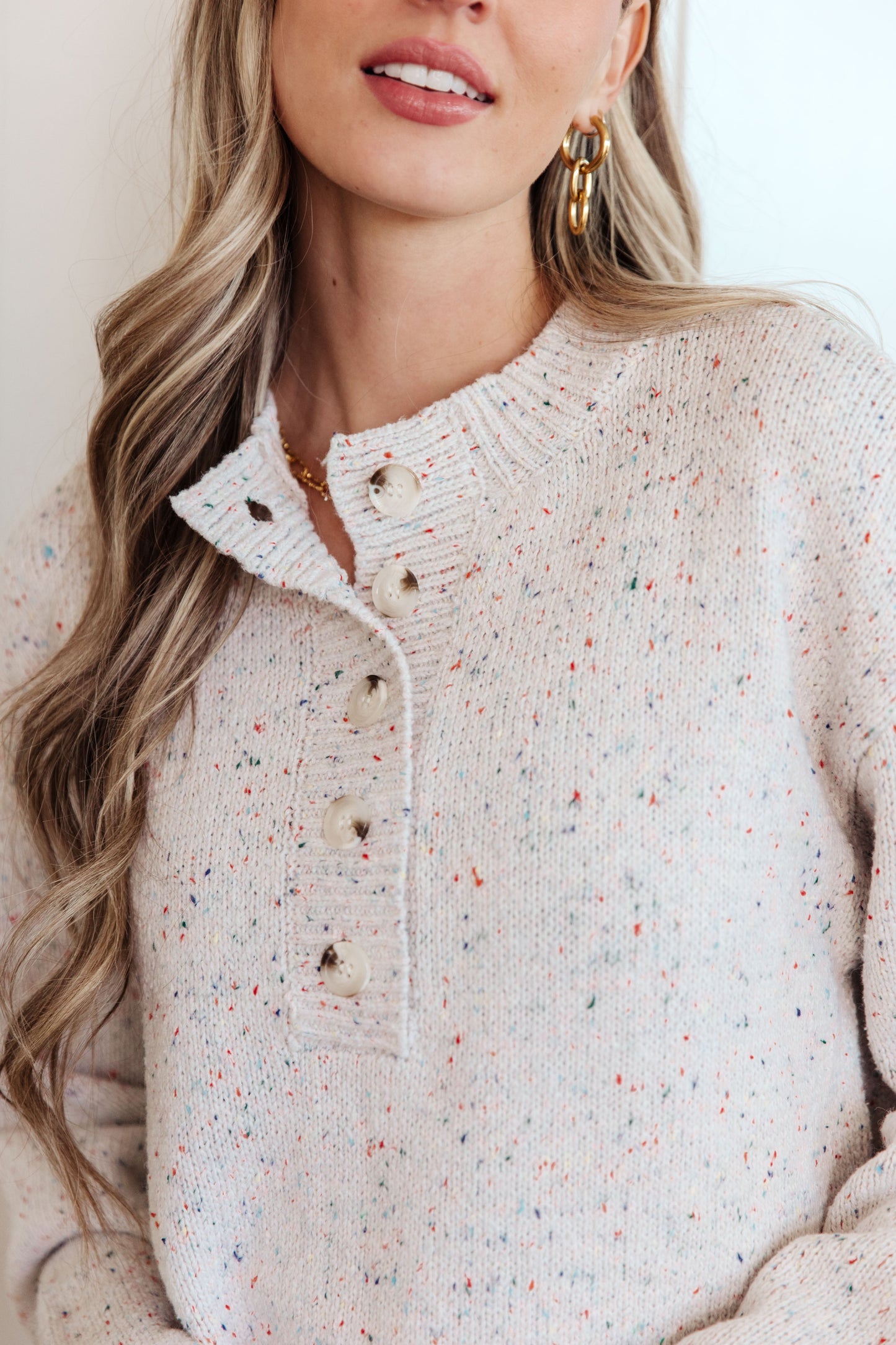 Aurora Henley Sweater